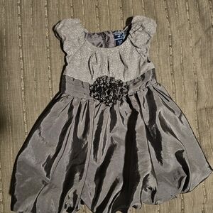 Old Navy Sparkling Gray Kids Dress